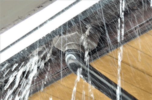 雨樋クリーニングの画像